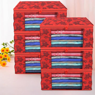Multipurpose Saree Cover / Dress cover (Pack Of 5)