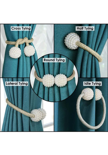 Curtain Magnet Strap (Pack of 4)