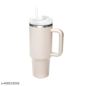 1200Ml Travel Tumbler with 2 Straw (1steel & 1 plastic)