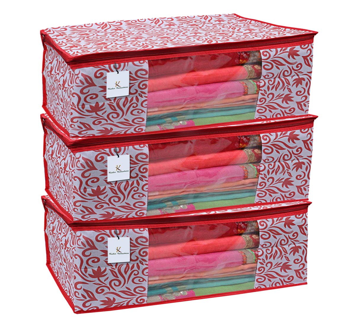 Multipurpose  Saree Cover / Dress cover (Pack Of 5)
