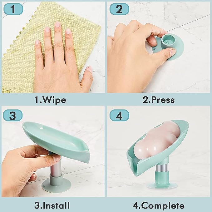 Leaf soap tray  (Pack of 3)