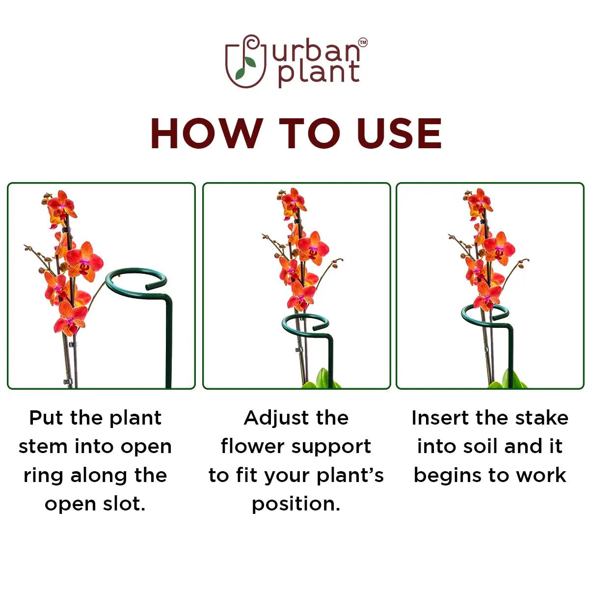 Plant support rod  (Metal) (Pack of 5)
