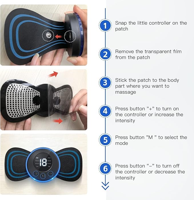 Butterfly massager