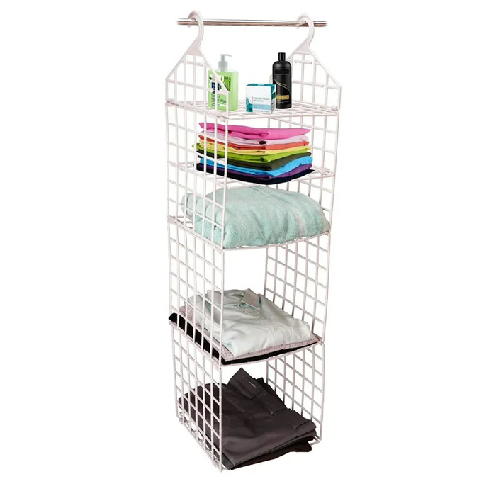 5 Layer Folding Clothes Storage Rack