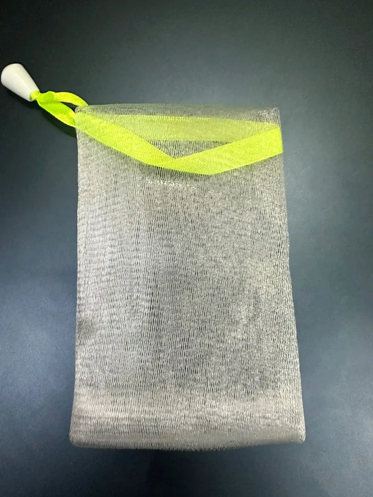 Soap Mesh Bag  Dual Layer (Pack Of 6)