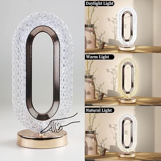 Royal Crystal Lamp  ( Chargeable )