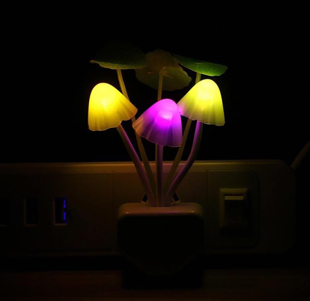 Mashroom lamp  (Night sensor light) (pack of 3 pcs)