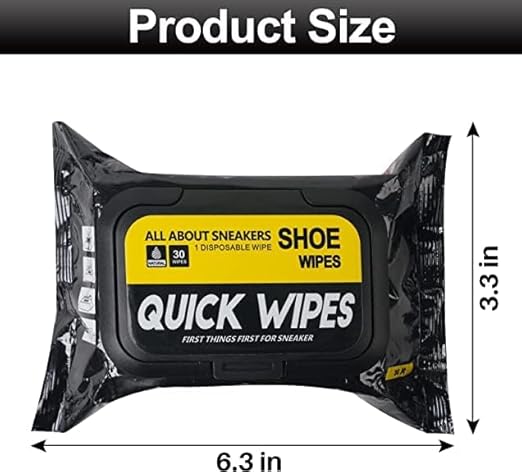 Shoe & Bag wet wipes (Pack Of 3)