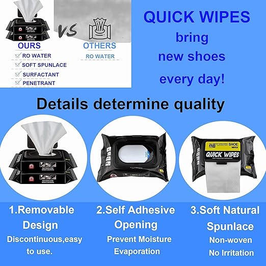 Shoe & Bag wet wipes (Pack Of 3)
