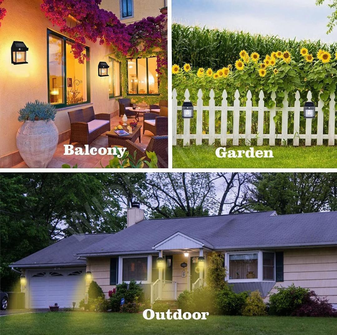 Solar wall lamp (Pack of 2)(BUY 1 GET 1 FREE)