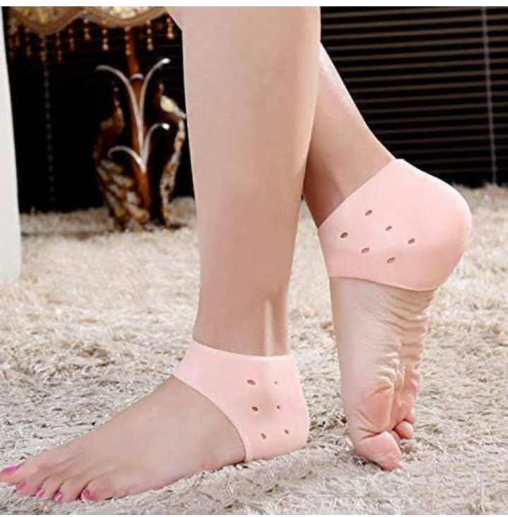 Heel repair silicon  (Super heavy quality) (Pack of 3)
